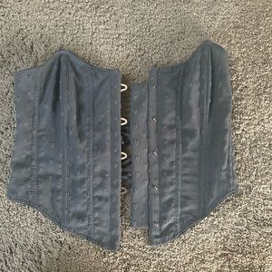 Urban outfitters blue corset